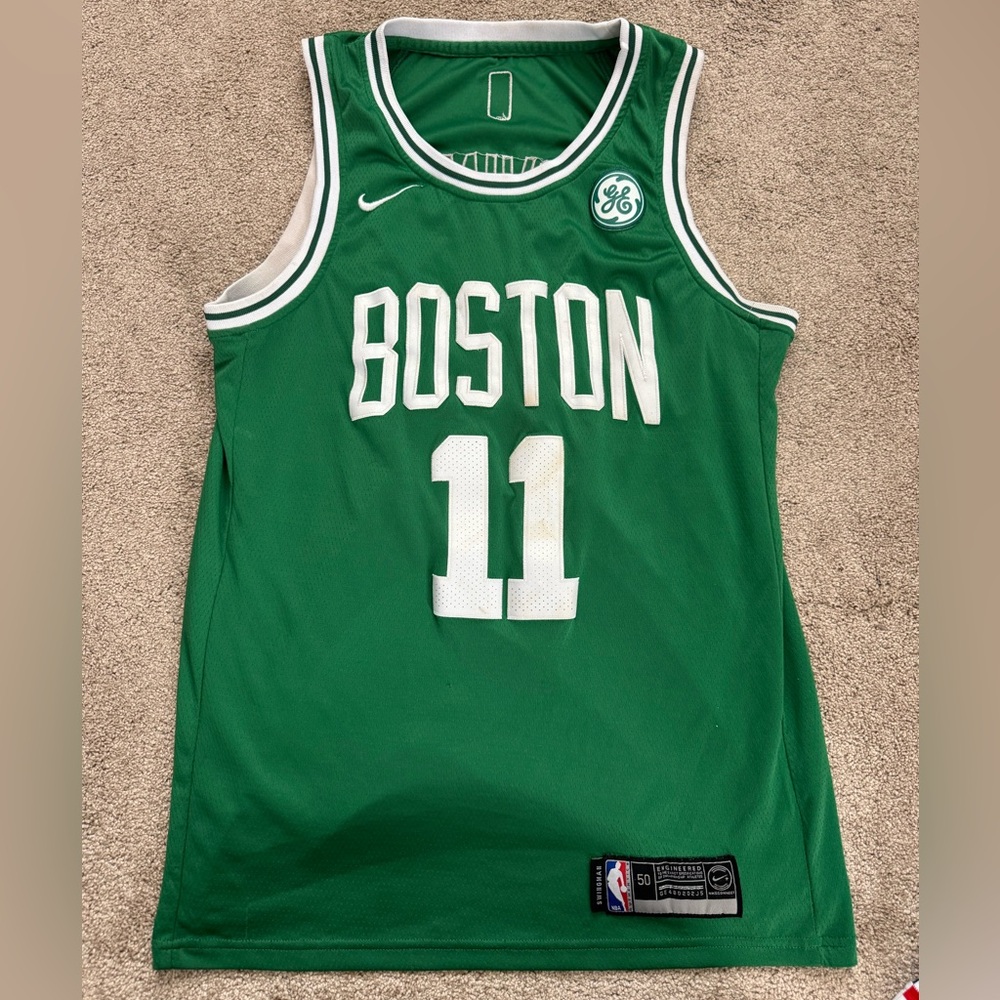 Nike (IRVING) SWINGMAN AUTHENTIC (50) Green Boston NBA BASKETBALL Jersey